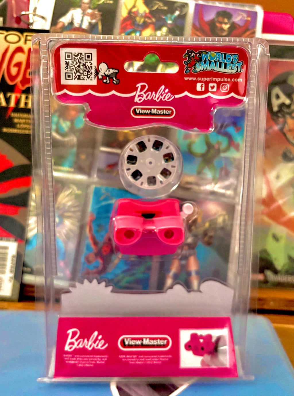 World's Smallest Barbie View-Master back of package