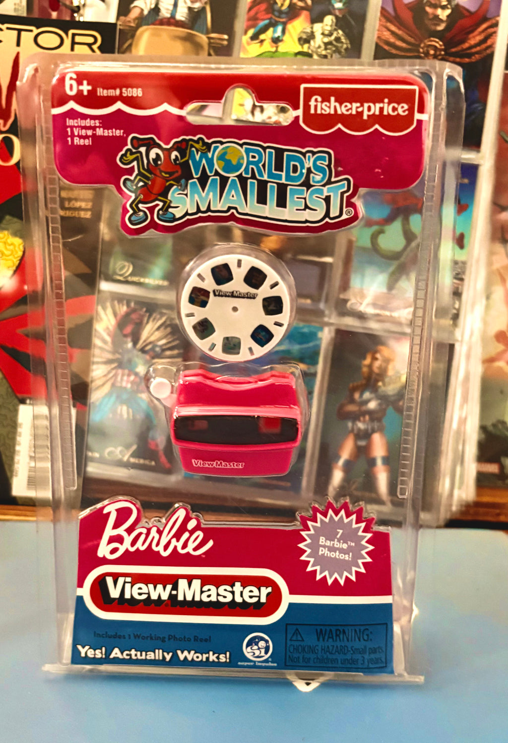 World's Smallest Barbie View-Master front of package