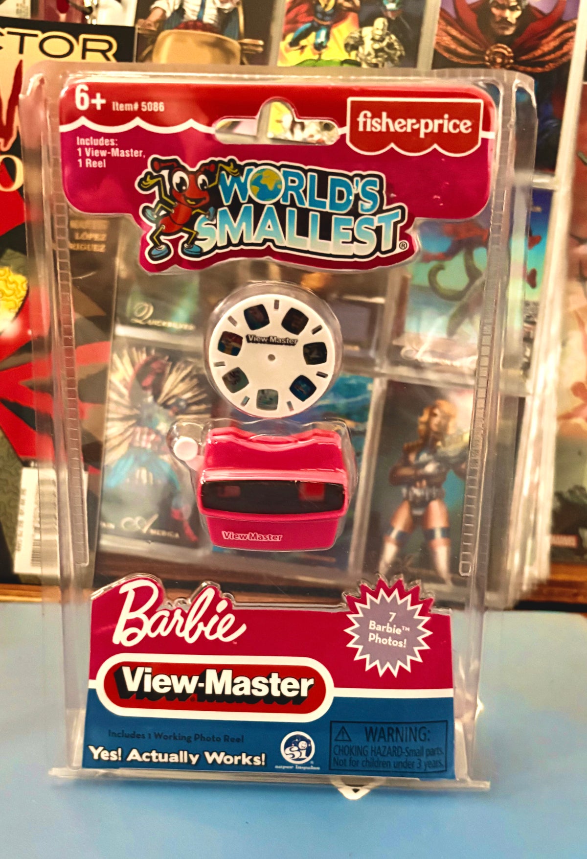 World's Smallest Barbie View-Master front of package